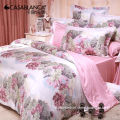 Durable Modern Oil Painting 1005 Tencel Lyocell Bedding Set With Multi Colored
